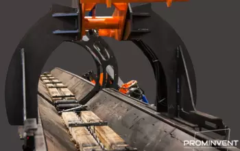 Узел раскряжевки бревна